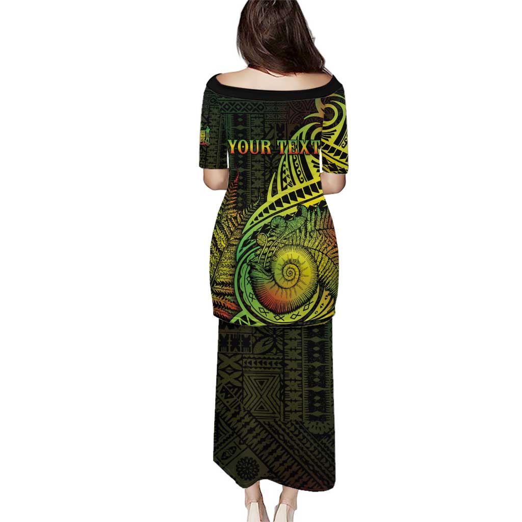 Personalised Fiji Lovoni Day Puletasi 154th Years