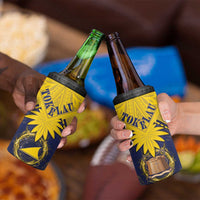 Tokelau Tokehega Day 4 in 1 Can Cooler Tumbler National Badge Special Style LT05 - Polynesian Pride