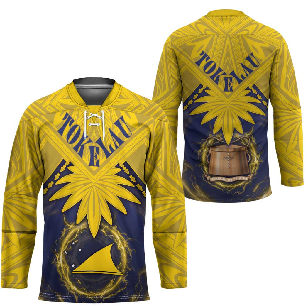 Tokelau Tokehega Day Hockey Jersey National Badge Special Style - Polynesian Pride