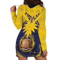 Tokelau Tokehega Day Hoodie Dress National Badge Special Style LT05 - Polynesian Pride