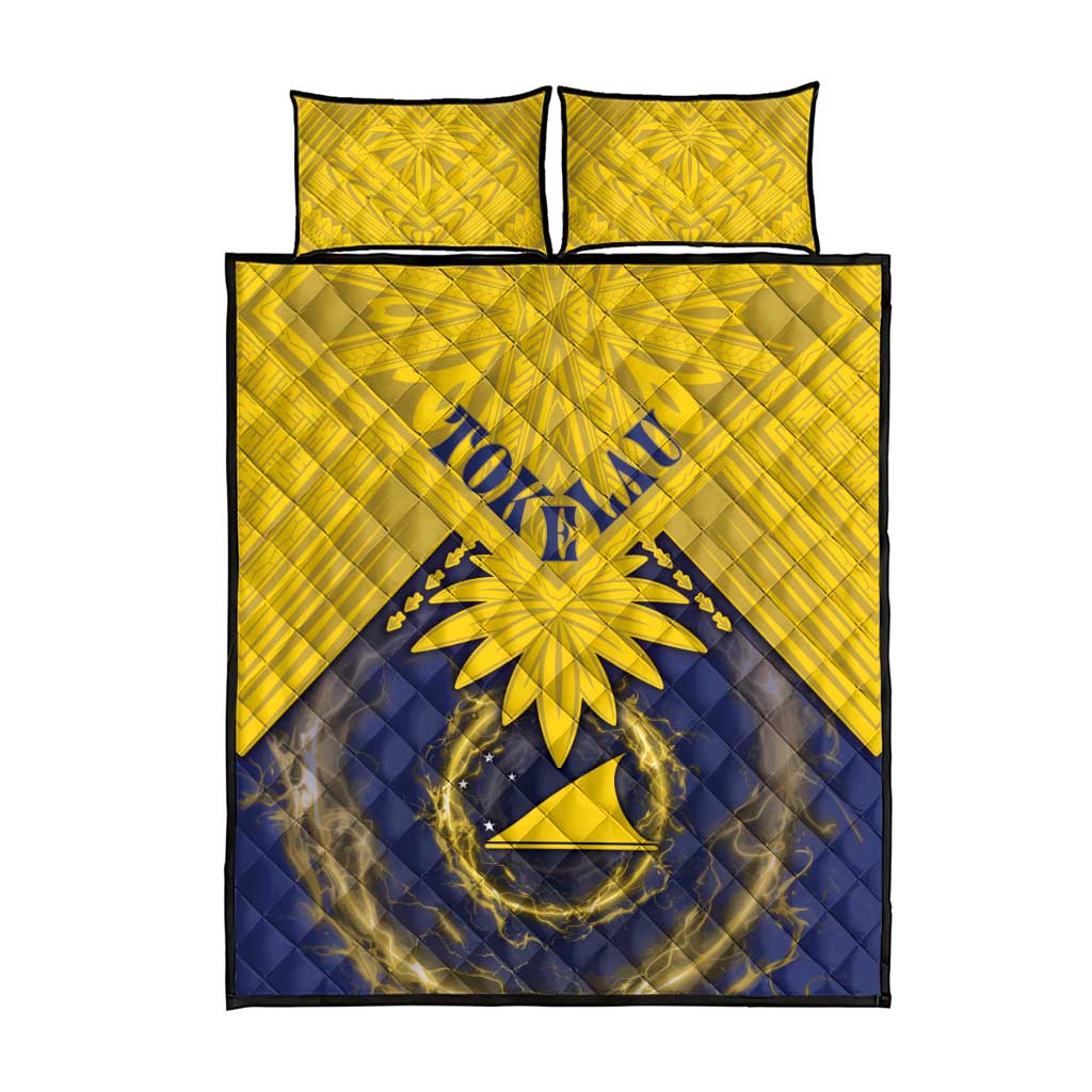 Tokelau Tokehega Day Quilt Bed Set National Badge Special Style - Polynesian Pride