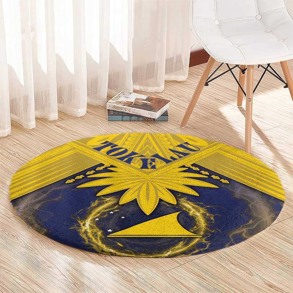 Tokelau Tokehega Day Round Carpet National Badge Special Style LT05 - Polynesian Pride