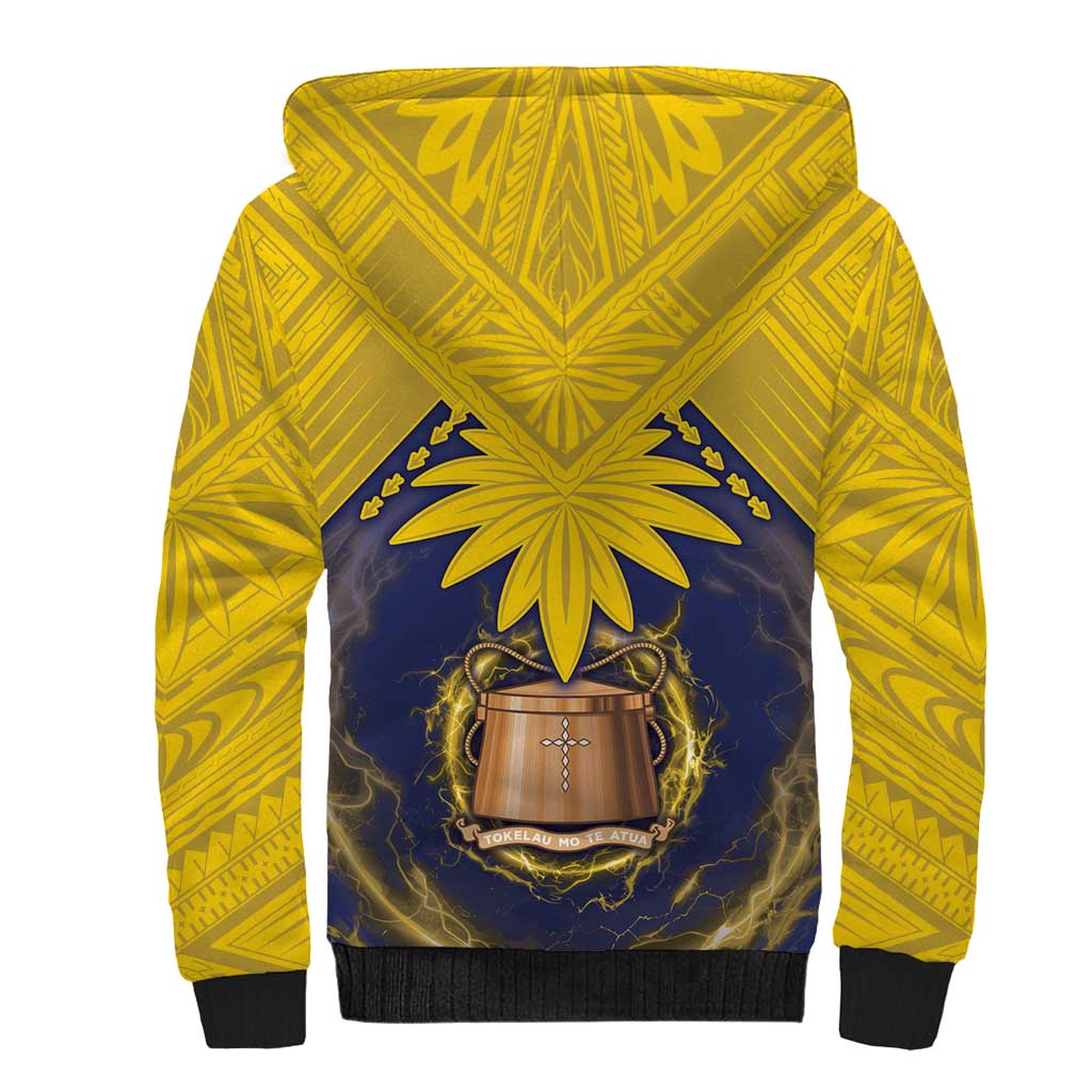 Tokelau Tokehega Day Sherpa Hoodie National Badge Special Style LT05 - Polynesian Pride