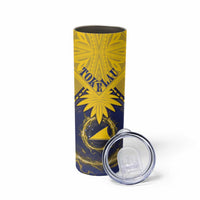 Tokelau Tokehega Day Skinny Tumbler National Badge Special Style LT05 - Polynesian Pride