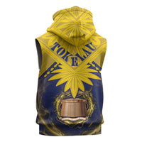 Tokelau Tokehega Day Sleeveless Zip Hoodie National Badge Special Style LT05 - Polynesian Pride
