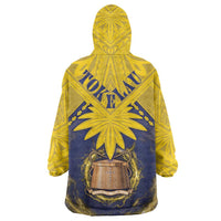Tokelau Tokehega Day Wearable Blanket Hoodie National Badge Special Style LT05 - Polynesian Pride