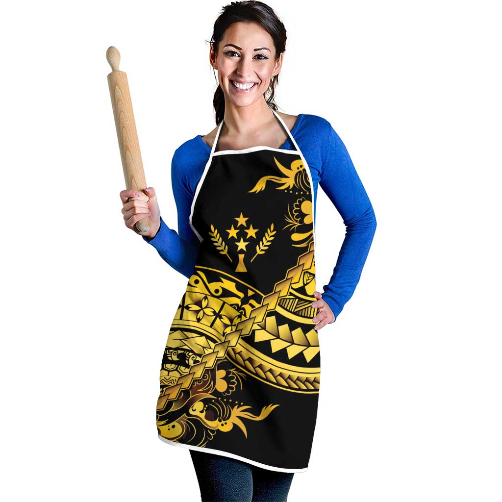 Kosrae Liberation Day Apron Polynesian Floral Tattoo - Polynesian Pride