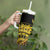 Kosrae Liberation Day Tumbler With Handle Polynesian Floral Tattoo - Polynesian Pride
