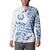 Pohnpei Liberation Day Button Sweatshirt Polynesian Floral Tattoo - Polynesian Pride