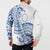 Pohnpei Liberation Day Button Sweatshirt Polynesian Floral Tattoo - Polynesian Pride