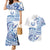 Pohnpei Liberation Day Couples Matching Mermaid Dress and Hawaiian Shirt Polynesian Floral Tattoo - Polynesian Pride