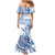 Pohnpei Liberation Day Family Matching Mermaid Dress and Hawaiian Shirt Polynesian Floral Tattoo - Polynesian Pride