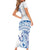 Pohnpei Liberation Day Family Matching Short Sleeve Bodycon Dress and Hawaiian Shirt Polynesian Floral Tattoo - Polynesian Pride