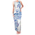 Pohnpei Liberation Day Family Matching Tank Maxi Dress and Hawaiian Shirt Polynesian Floral Tattoo - Polynesian Pride