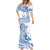 Pohnpei Liberation Day Mermaid Dress Polynesian Floral Tattoo - Polynesian Pride