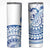 Pohnpei Liberation Day Skinny Tumbler Polynesian Floral Tattoo - Polynesian Pride