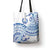 Pohnpei Liberation Day Tote Bag Polynesian Floral Tattoo - Polynesian Pride