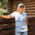 Pohnpei Liberation Day Women Polo Shirt Polynesian Floral Tattoo - Polynesian Pride
