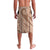 Hawaii Brown Hibiscus Pikake Lei Lavalava - Polynesian Pride
