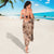 Hawaii Brown Hibiscus Pikake Lei Sarong - Polynesian Pride
