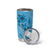 Hawaii Blue Hibiscus Pikake Lei Tumbler Cup - Polynesian Pride
