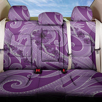 Hawaii Violet Hibiscus Pikake Lei Back Car Seat Cover - Polynesian Pride