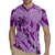 Hawaii Violet Hibiscus Pikake Lei Rugby Jersey - Polynesian Pride