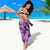 Hawaii Violet Hibiscus Pikake Lei Sarong - Polynesian Pride
