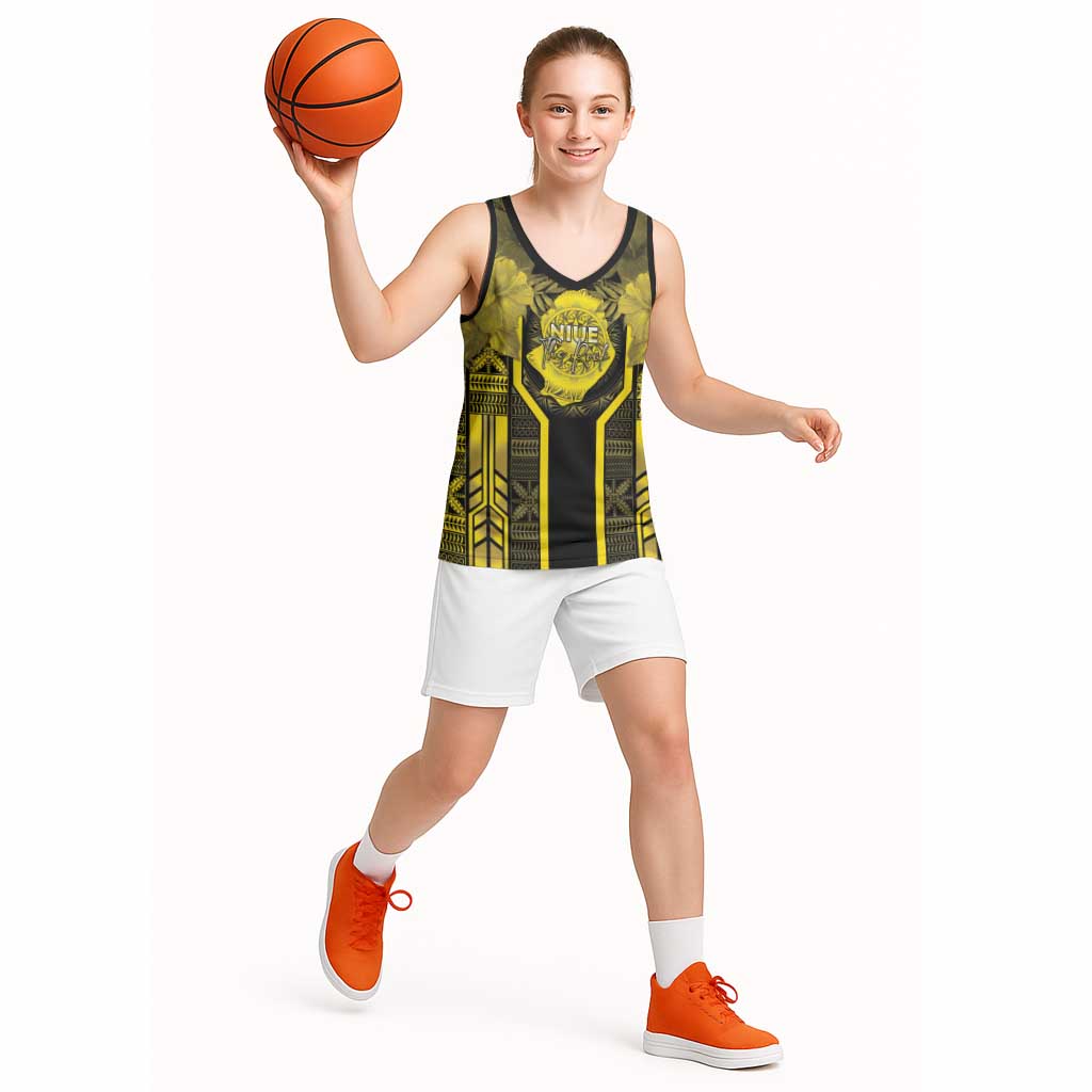 Niue The Rock Basketball Jersey The Island Of The Uga - Polynesian Pride
