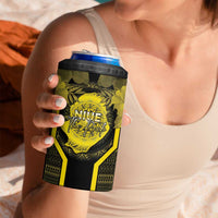 Niue The Rock 4 in 1 Can Cooler Tumbler The Island Of The Uga LT05 - Polynesian Pride
