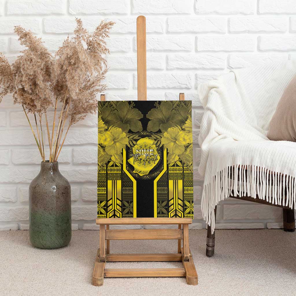 Niue The Rock Canvas Wall Art The Island Of The Uga - Polynesian Pride