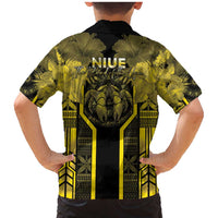 Niue The Rock Family Matching Mermaid Dress and Hawaiian Shirt The Island Of The Uga LT05 - Polynesian Pride