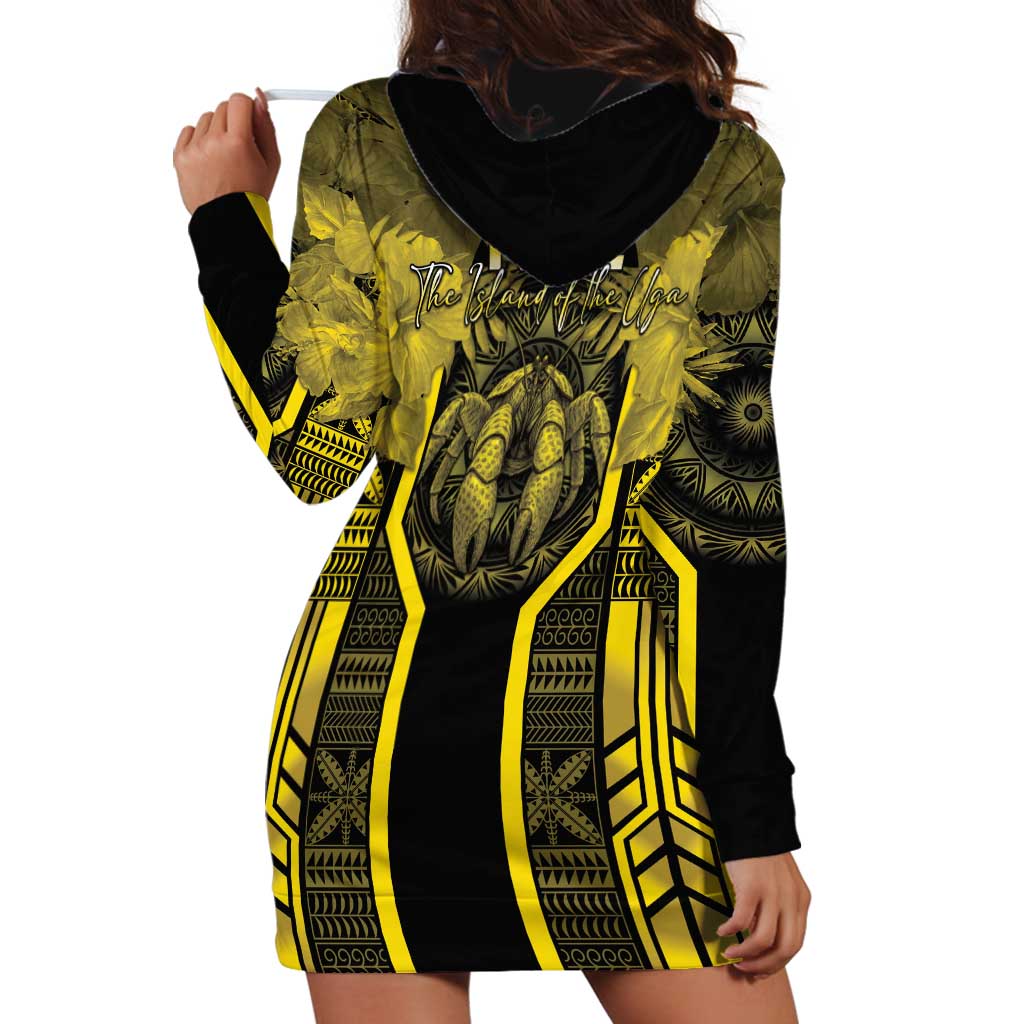 Niue The Rock Hoodie Dress The Island Of The Uga LT05 - Polynesian Pride