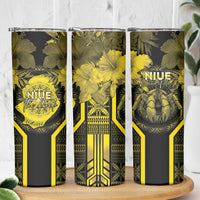 Niue The Rock Skinny Tumbler The Island Of The Uga LT05 - Polynesian Pride