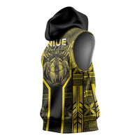 Niue The Rock Sleeveless Hoodie The Island Of The Uga LT05 - Polynesian Pride