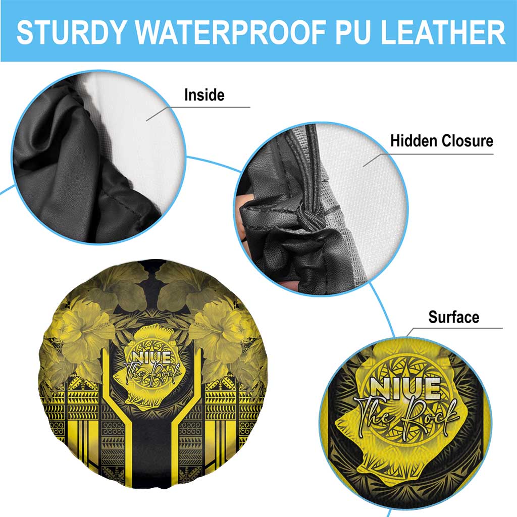 Niue The Rock Spare Tire Cover The Island Of The Uga LT05 - Polynesian Pride