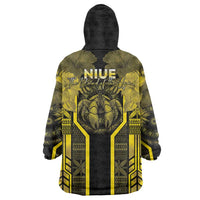 Niue The Rock Wearable Blanket Hoodie The Island Of The Uga LT05 - Polynesian Pride