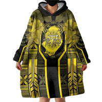 Niue The Rock Wearable Blanket Hoodie The Island Of The Uga LT05 - Polynesian Pride