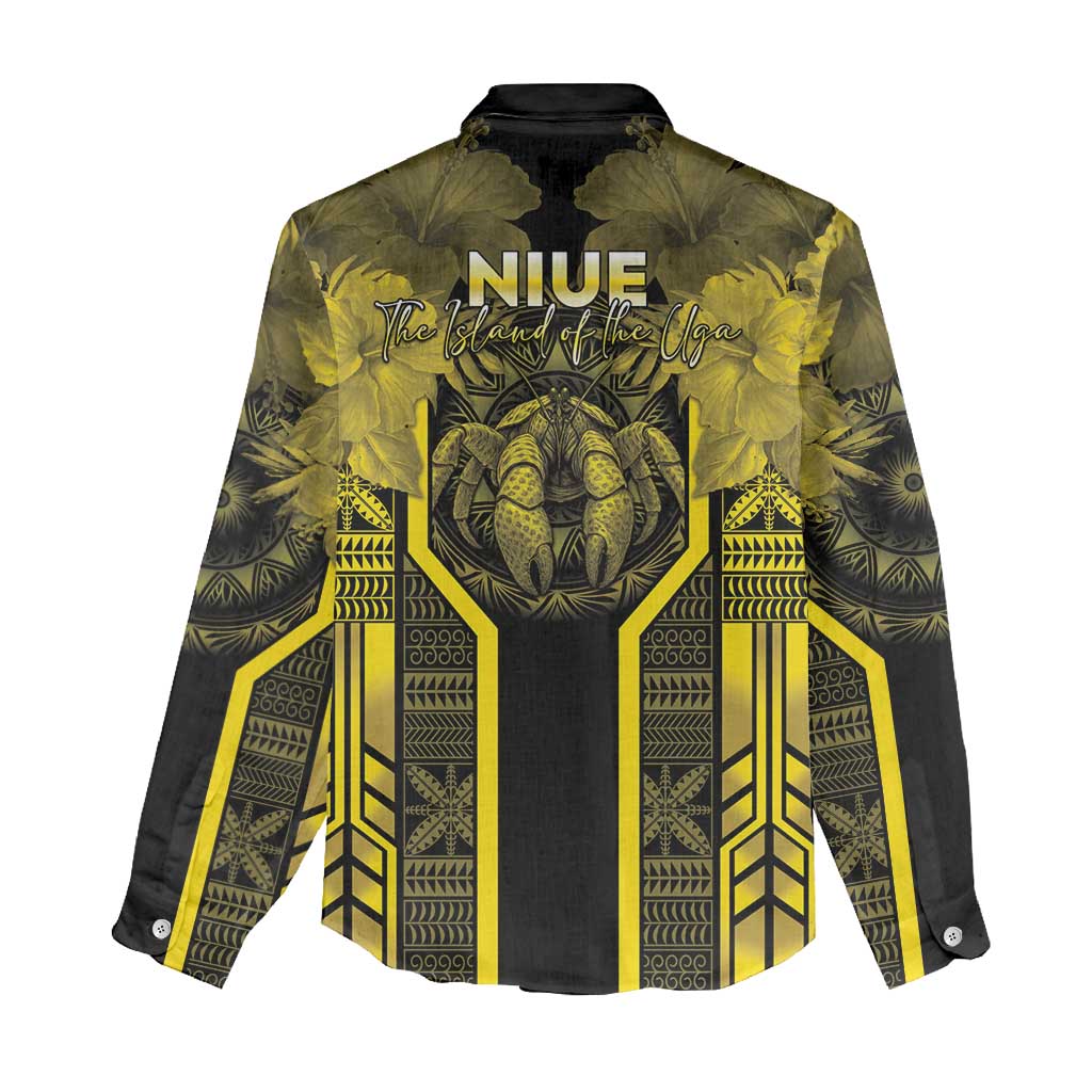 Niue The Rock Women Casual Shirt The Island Of The Uga LT05 - Polynesian Pride