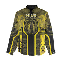 Niue The Rock Women Casual Shirt The Island Of The Uga LT05 - Polynesian Pride