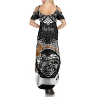 personalized-pitbull-dog-summer-maxi-dress-with-polynesian-heart-name-tags