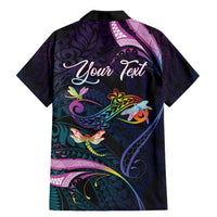 Personalised Polynesia Memorial Family Matching Mermaid Dress and Hawaiian Shirt Always Remembered Dragonfly Polynesian Style LT05 - Polynesian Pride