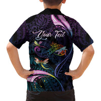 Personalised Polynesia Memorial Family Matching Summer Maxi Dress and Hawaiian Shirt Always Remembered Dragonfly Polynesian Style LT05 - Polynesian Pride