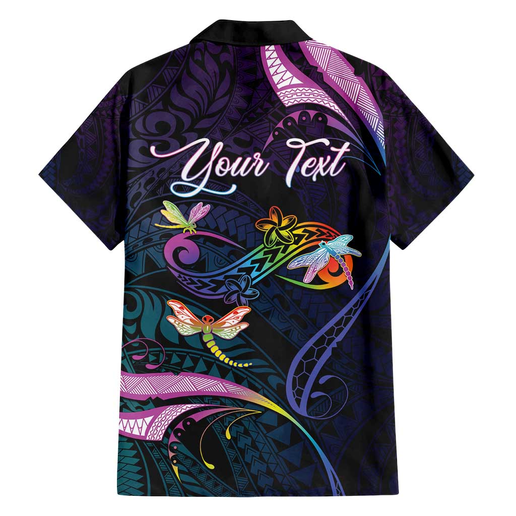 Personalised Polynesia Memorial Family Matching Tank Maxi Dress and Hawaiian Shirt Always Remembered Dragonfly Polynesian Style LT05 - Polynesian Pride