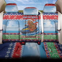 New Zealand Christmas Back Car Seat Cover Funny Jet Ride Kiwi Xmas LT05 One Size Blue - Polynesian Pride