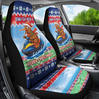 New Zealand Christmas Car Seat Cover Funny Jet Ride Kiwi Xmas LT05 - Polynesian Pride