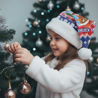 New Zealand Christmas Santa Hat Funny Jet Ride Kiwi Xmas - Polynesian Pride