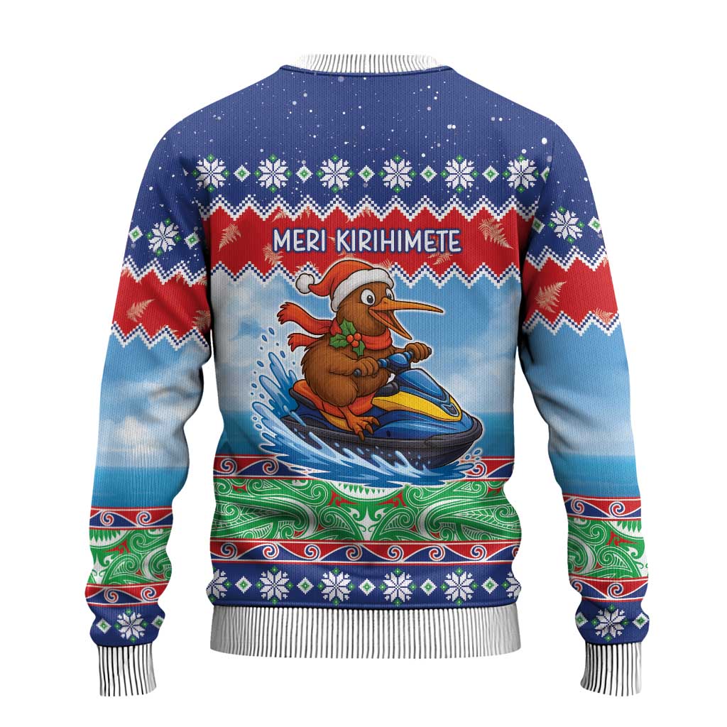 New Zealand Christmas Ugly Christmas Sweater Funny Jet Ride Kiwi Xmas LT05 - Polynesian Pride