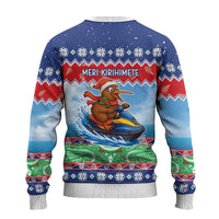 New Zealand Christmas Ugly Christmas Sweater Funny Jet Ride Kiwi Xmas LT05 - Polynesian Pride