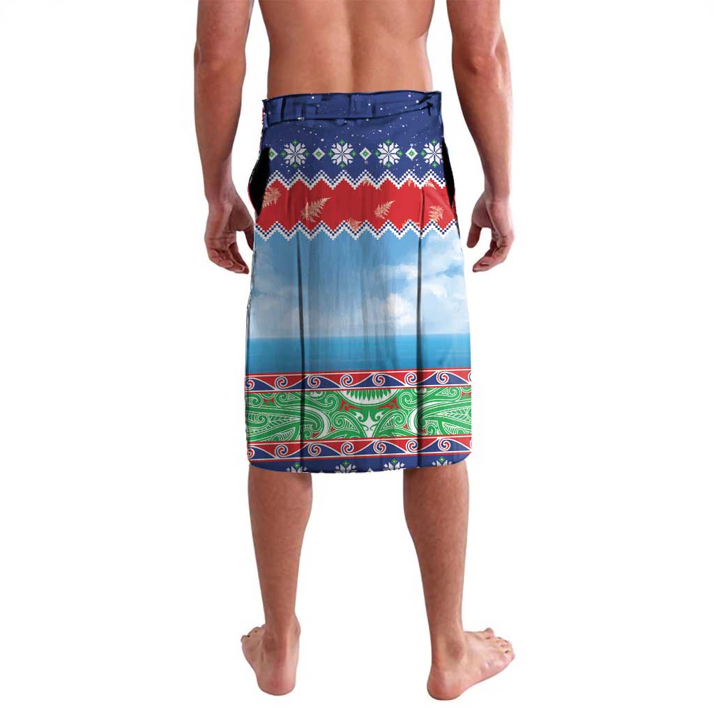 New Zealand Christmas Lavalava Funny Jet Ride Kiwi Xmas - Polynesian Pride